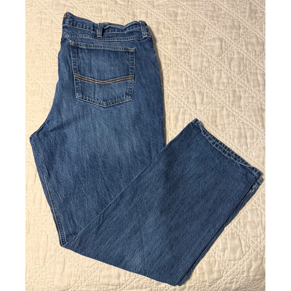 Ariat M4 Legacy Relaxed Boot Cut Jeans Mens 42x34 Blue Denim Roadhouse